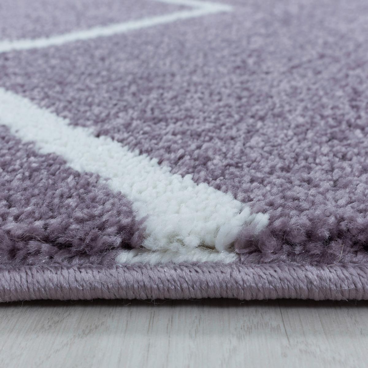 Shaggy Rio Lila ca. 80x250cm - Lila, Basics, Textil (80/250cm)