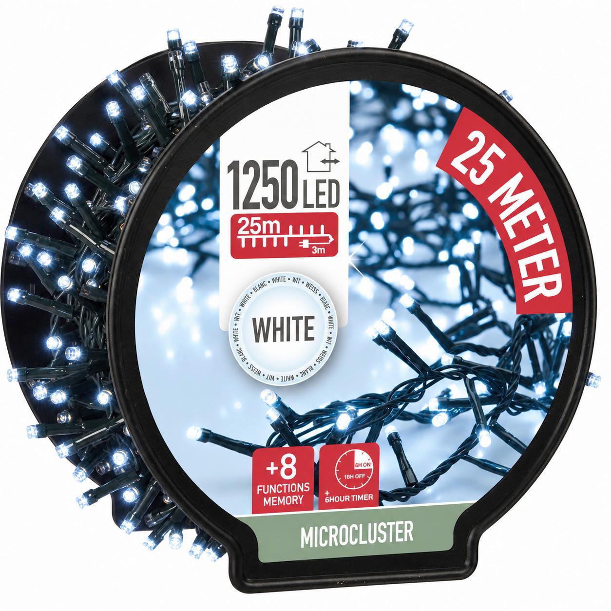 Lichterkette Melina Hellblau ca. 2500cm - Hellblau, MODERN, Kunststoff (2500cm)