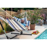 Hängemattengestell Stand Single Kingsize Hammocks - Anthrazit, KONVENTIONELL, Metall (275-375/120/95-130cm) - La Siesta