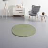 FAUSSE FOURRURE CAROLINE 5 - vert clair/vert sauge, MODERN, textile (120cm) - Mömax