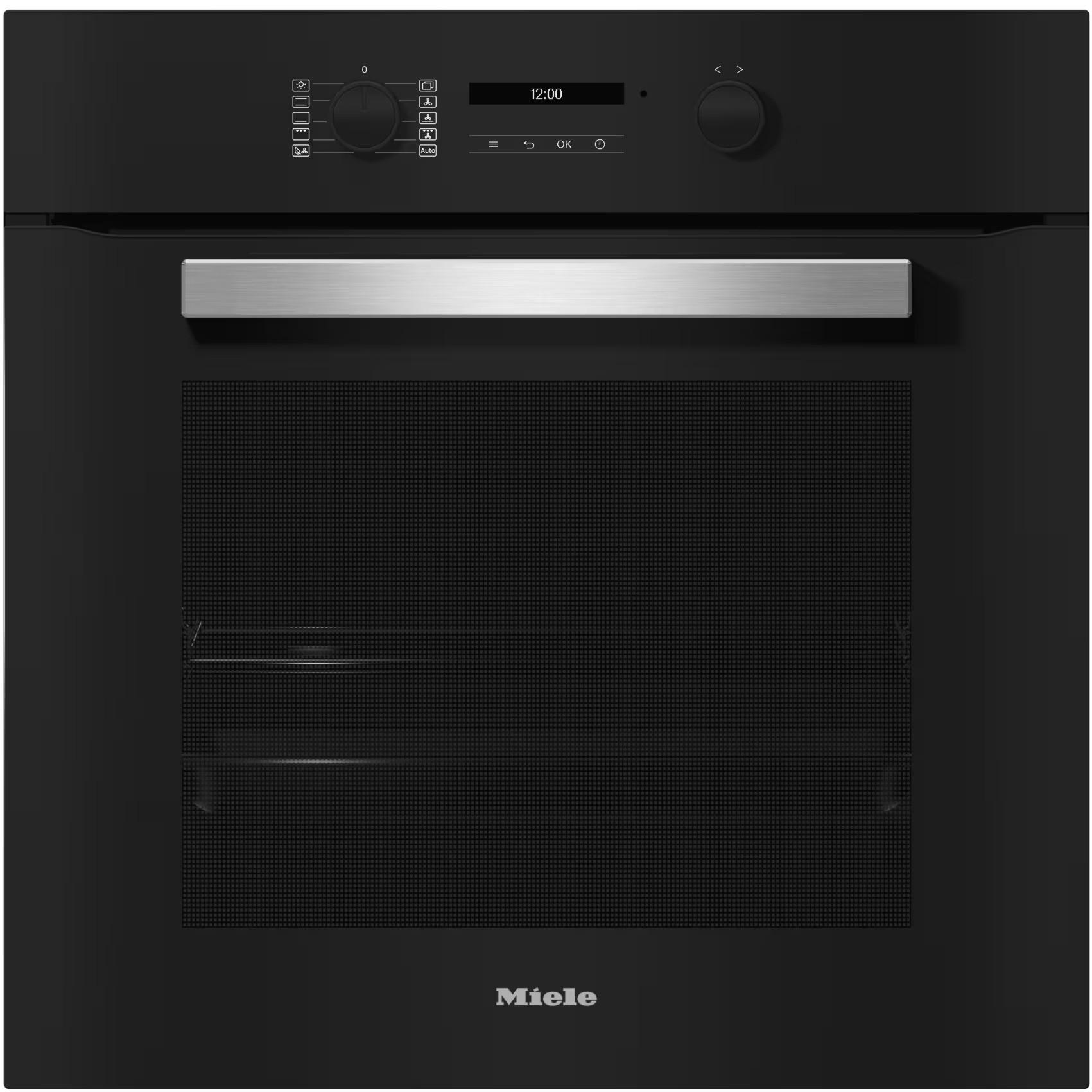 Einbaubackofen H2468BOBSW Schwarz - MODERN (59,5/59,6/56,8cm) - Miele