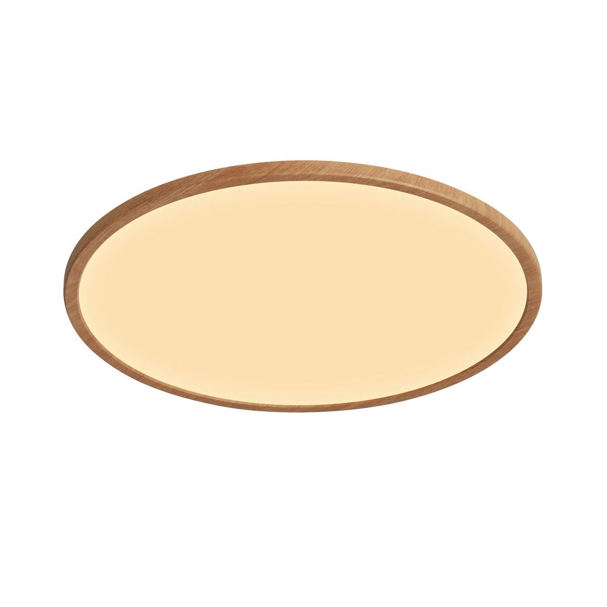 LAMPA SUFITOWA LED 47286004 OJA 42 WOOD STEP - kolor bukowy, Design, tworzywo sztuczne (42,4/2,3cm) - Nordlux