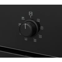 Einbaubackofen BOAHSD65 Schwarz - Schwarz, Basics, Glas/Metall (59,5/59,5/57cm) - Mican