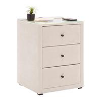 Nachtkästchen Universal Beige - Beige, KONVENTIONELL, Holzwerkstoff/Kunststoff (48/68/45,5cm) - Premium Living