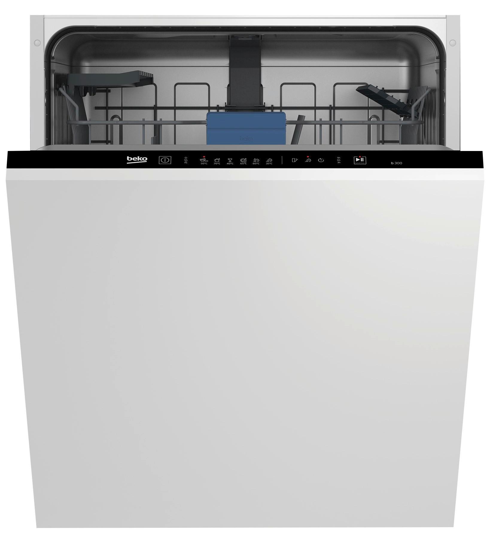Geschirrspüler BDIN36440 Edelstahlfarben - Edelstahlfarben, MODERN, Metall (60/81,8/56cm) - Beko