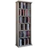 CD-Regal Vetro in Eichefarbe, B: 31 cm - Eichefarben, KONVENTIONELL, Glas/Holzwerkstoff (31/92/18cm) - MID.YOU