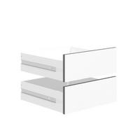 Fiókos Betét Belfort - fehér, faalapú anyag (44/38/41,5cm)