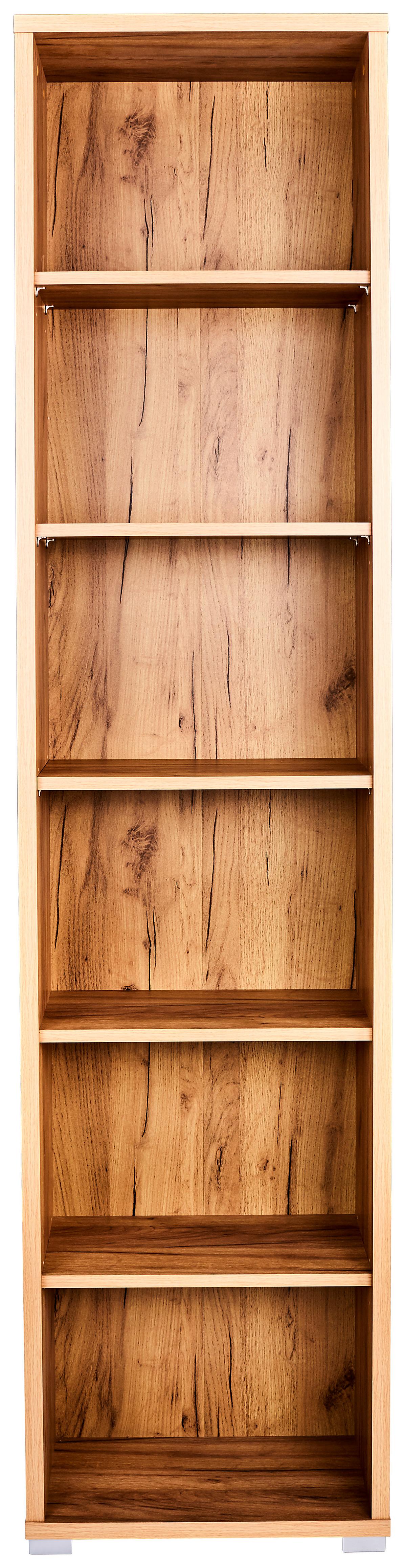 Raft pentru documente Profi - culoare lemn stejar, Modern, material pe bază de lemn (50/220/35cm) - Modern Living