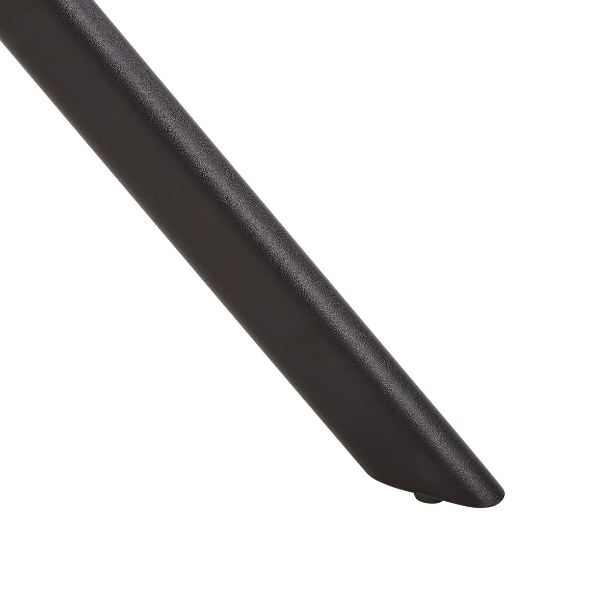 KRZESŁO Z PODŁOKIETNIKAMI LELA - czarny/brązowy, Modern, metal/drewno (61/91/58cm) - Livetastic