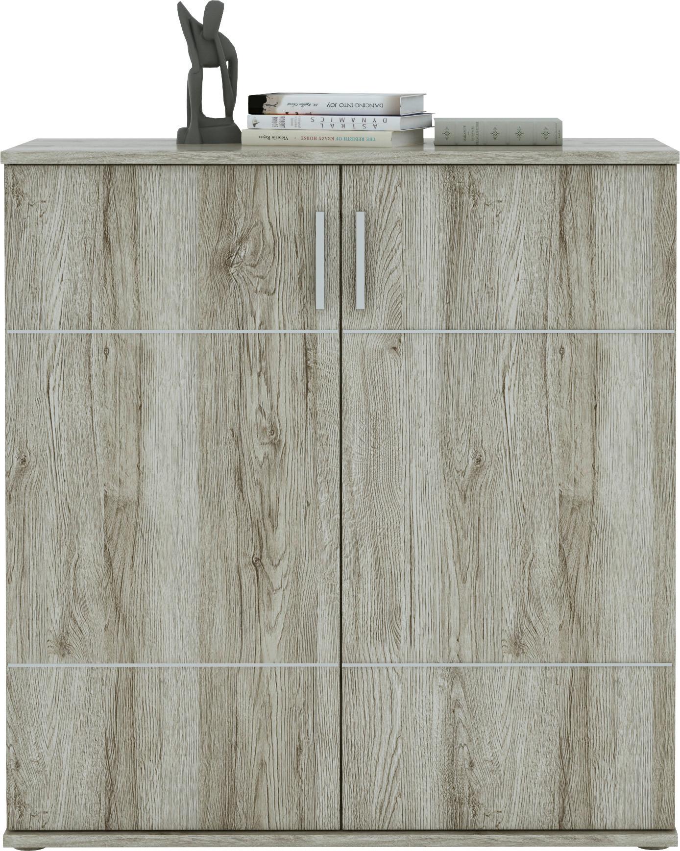 Comodă JONAS - culoare lemn stejar, Modern, material pe bază de lemn (87,9/92,2/38,5cm) - Modern Living