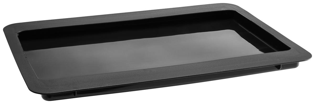 Eimerdeckel Anne aus Kunststoff in Schwarz - Schwarz, Kunststoff (34,0/24,8/2,1cm)