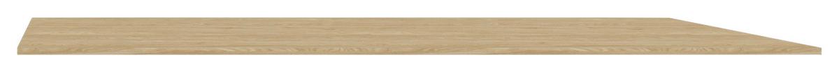 Blat superior UNIT-ELEMENTS - culoare lemn stejar, Modern, material pe bază de lemn (182,6/42/1,6cm) - Ondega