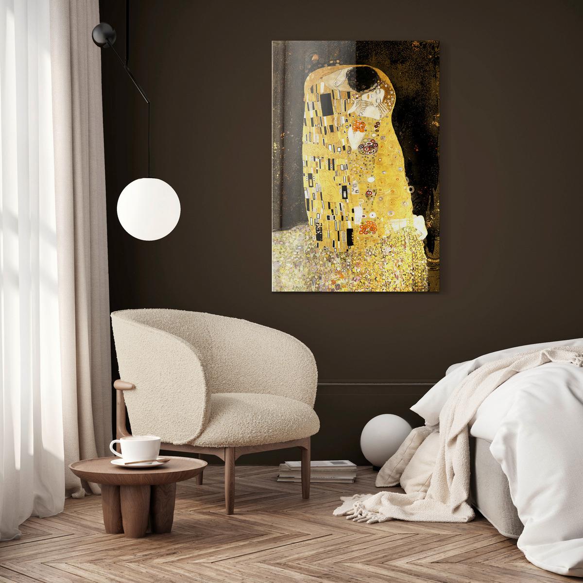 Glasbild Multicolor ca. 70x100cm - Multicolor, Basics, Glas/Papier (70/100cm)