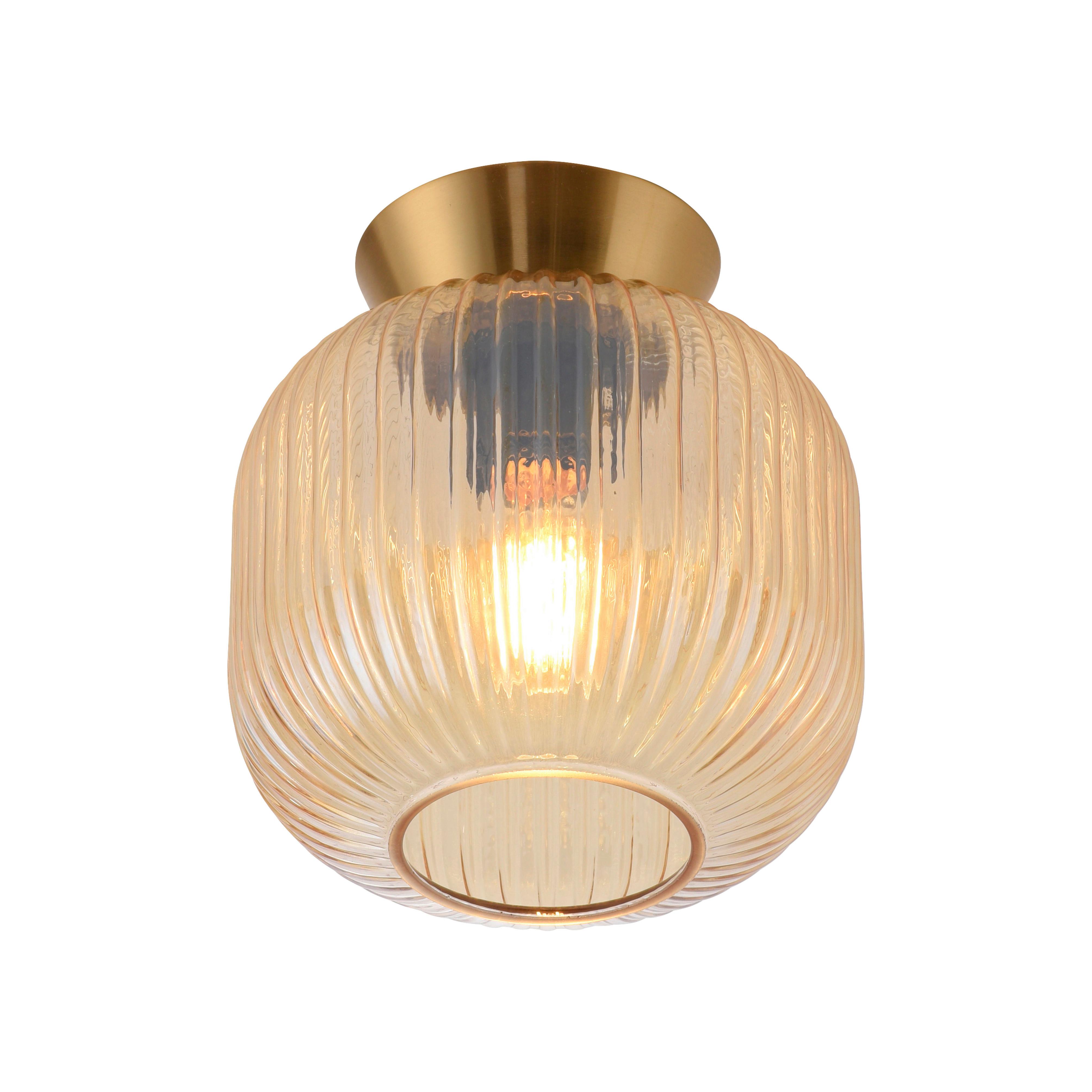 LAMPA SUFITOWA 13574-27 NAMI - kolor piaskowy, Konventionell, tworzywo sztuczne/metal (20/20/22cm) - Schöner Wohnen