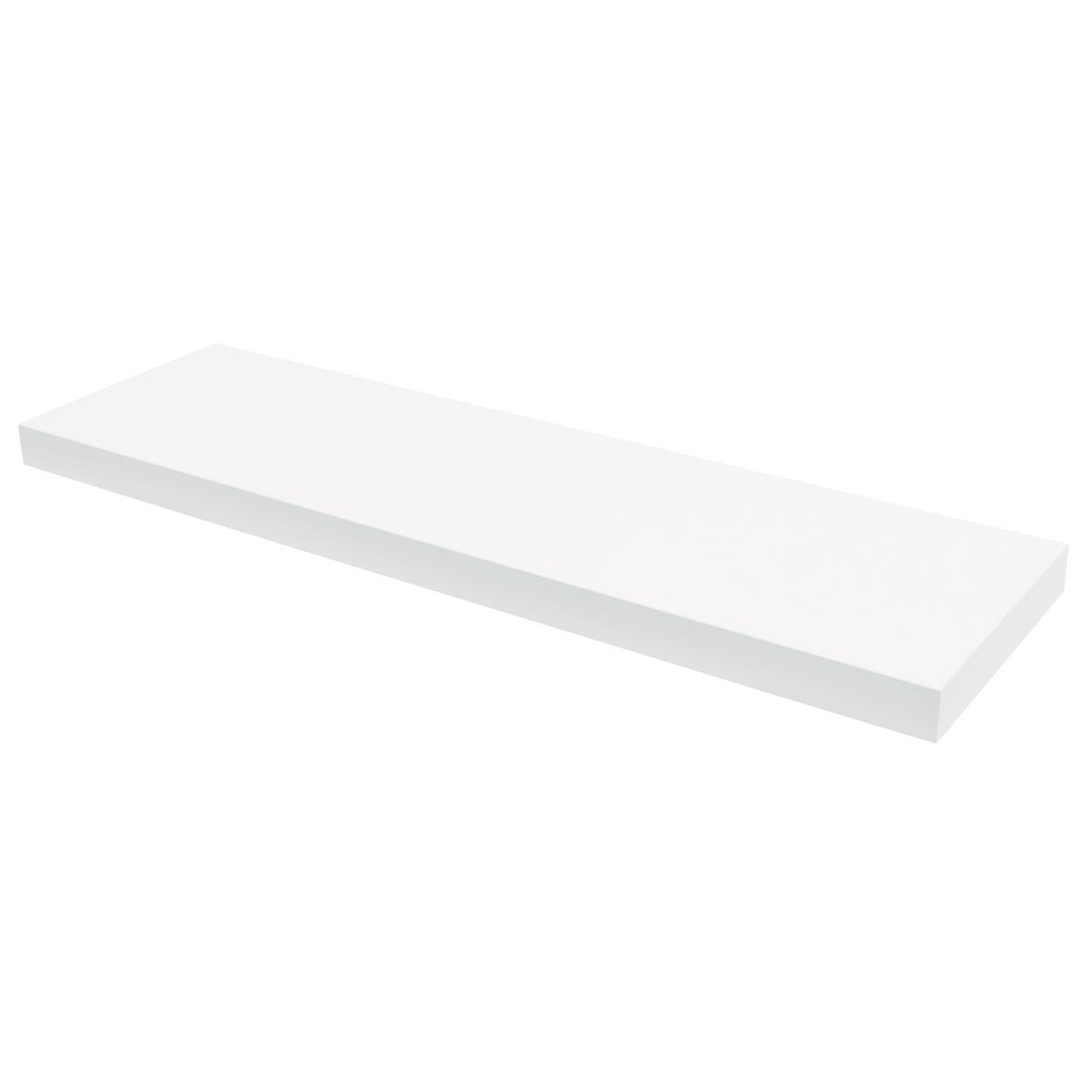 Wandboard Anja in Weiss - Weiss, Modern, Holzwerkstoff (80/3,8/23,5cm) - Mömax