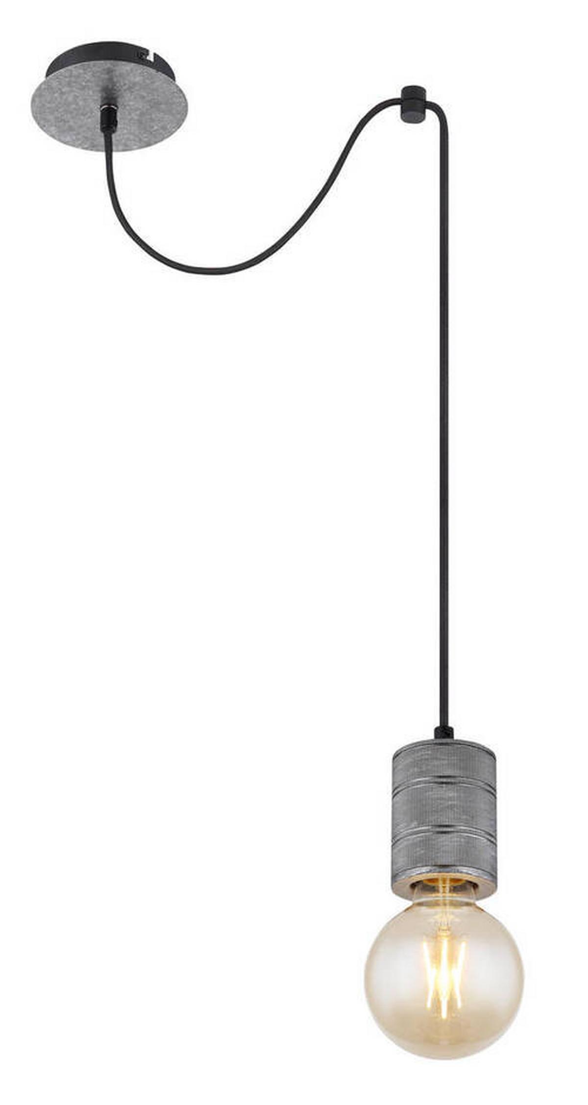 Viseča Svetilka Freddy - srebrne barve, Basics, kovina (12/160cm) - Globo