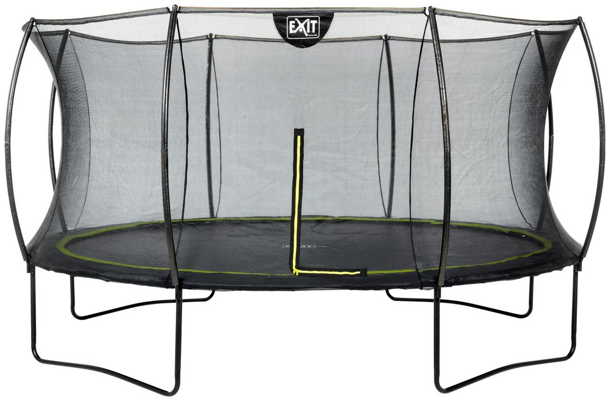Trampolin Exit Silhouette, Ø 427cm - črna, Konvencionalno, kovina/umetna masa (427/267cm) - EXIT Toys