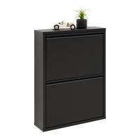Schuhkipper Max 2 in Schwarz - Schwarz, Modern, Metall (50/70/13cm) - Mömax