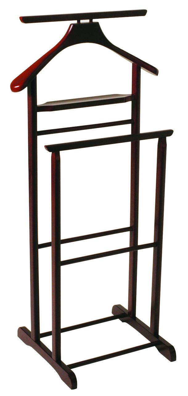 Vješalica Za Odijela Funny - tamno smeđa, Moderno, drvo (47/102/36cm) - Modern Living