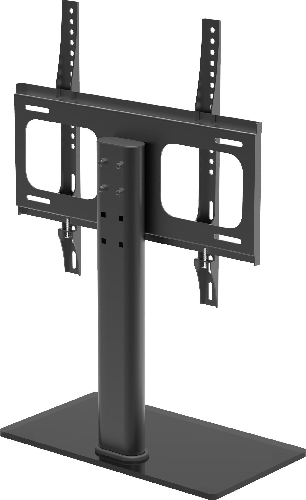 Stojalo Za Tv B-tts 400, Črna - črna, Basics, kovina/steklo (46/67,4/24cm) - MID.YOU