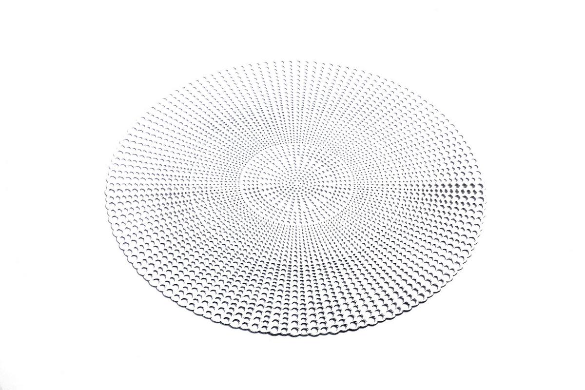 Étkezőalátét Lina - ezüstszínű, Konventionell, műanyag (40cm) - Modern Living