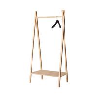 KLEIDERSTÄNDER NOBLE 5167002 - Naturfarben, ROMANTIK / LANDHAUS, Holz (74/180/50cm) - MID.YOU