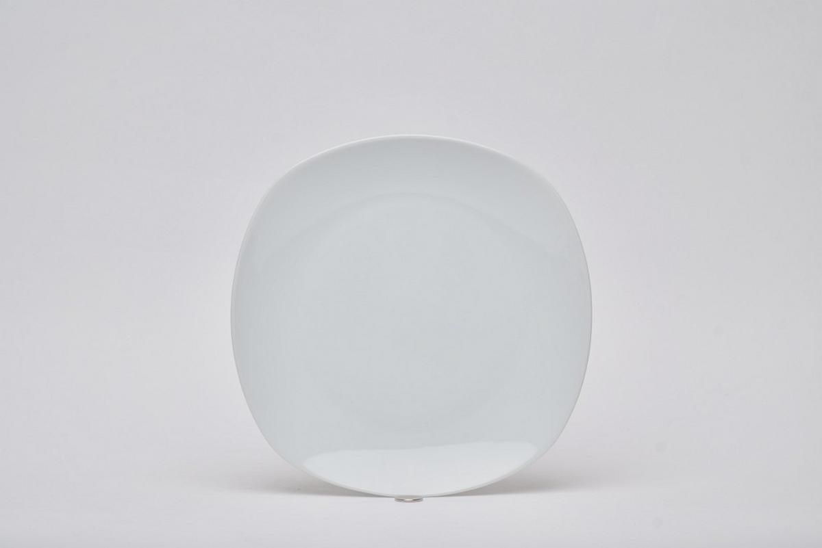 SERWIS OBIADOWO-ŚNIADANIOWY ASCONA - biały, Basics, ceramika - Novel