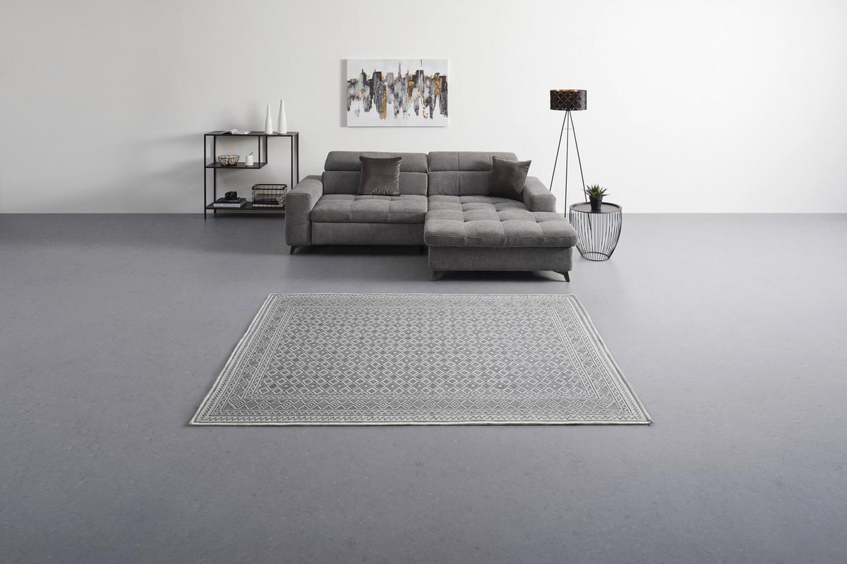 Ravno Tkana Preproga Naturel 2 - bela, Moderno, tekstil (120/170cm) - Modern Living