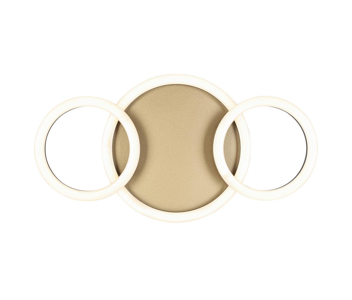 Led Stropna Svjetiljka Numim - cappuccino/crna, Moderno, metal/plastika (43/23/5cm) - Mömax