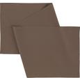 Tischläufer Steffi in Taupe - Taupe, Textil (45/150cm) - MÖMAX modern living