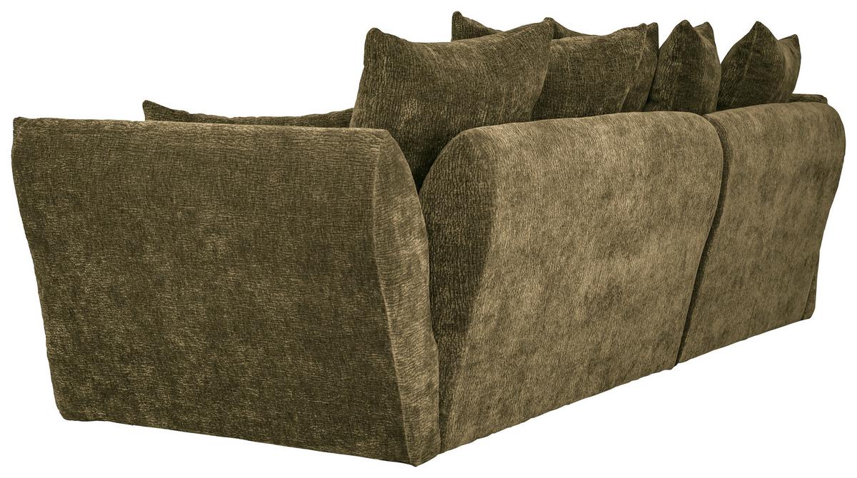 Canapea modulara CAMMELLIO - măsliniu, Modern, textil (296/75-95/189cm) - Mömax
