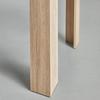 UTDRAGBART BORD BIANCA -BASED- - ekfärgad, trämaterial (110-164/76/70cm) - Based