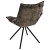 STOL CARLA - brun/svart, Trend, metall/trä (60/92/66cm) - Mömax