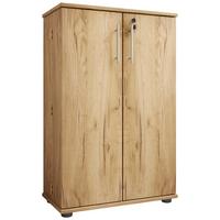 CD-REGAL ENGALO XL - Honigeiche/Schwarz, Design, Holzwerkstoff/Kunststoff (60/93/31cm) - MID.YOU