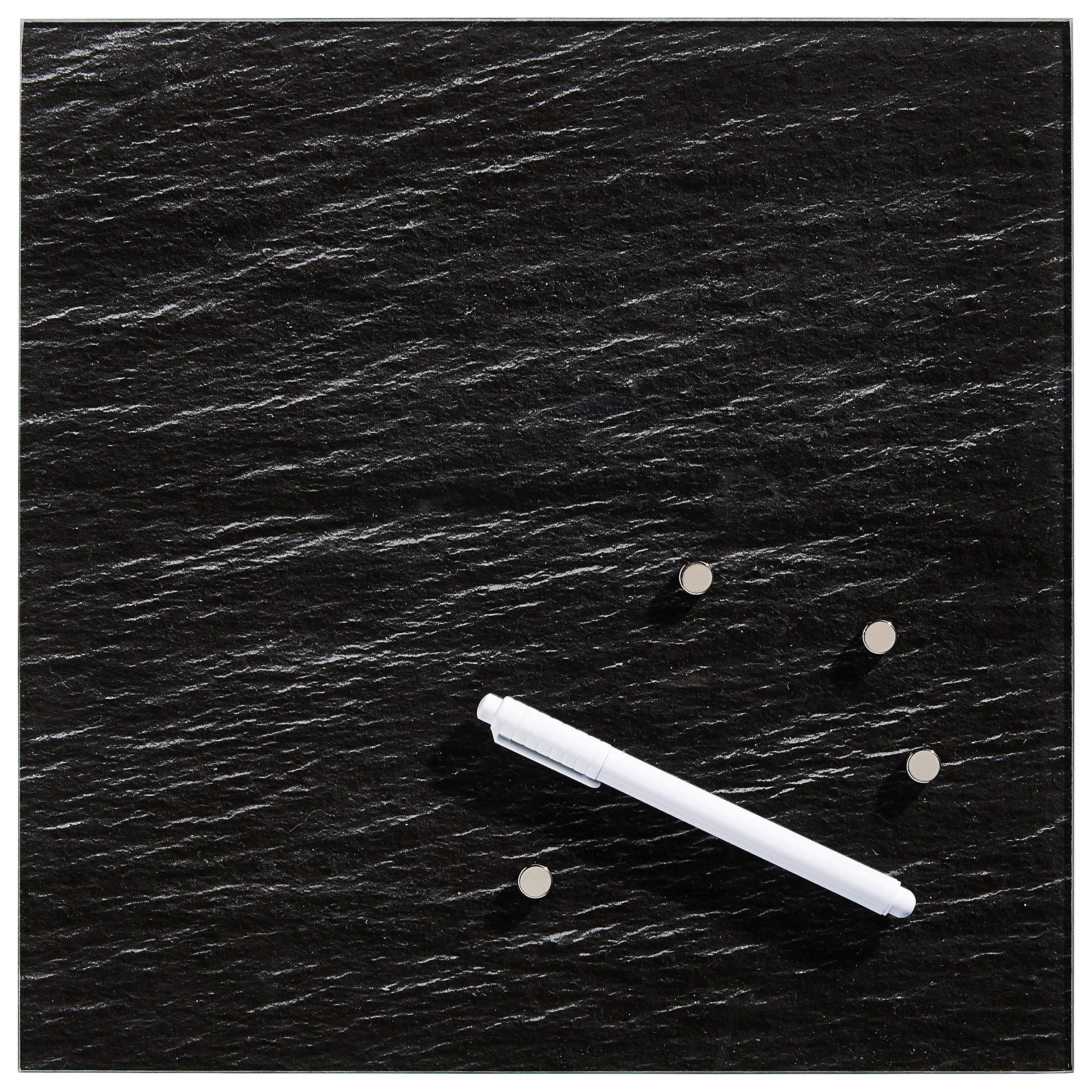 TABLICA MAGNETYCZNA MT-UNK1005 - kolor łupkowy, Basics, szkło (30/30cm) - Euroart