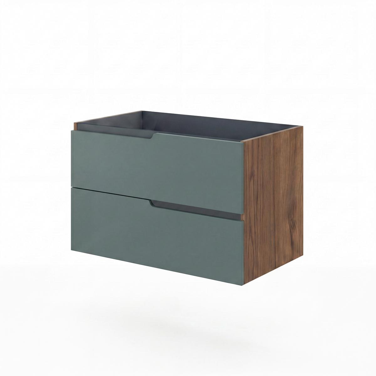 Element Ispod Umivaonika Winter - šumska zelena/taupe, Moderno, drvni materijal (80/51/46cm)