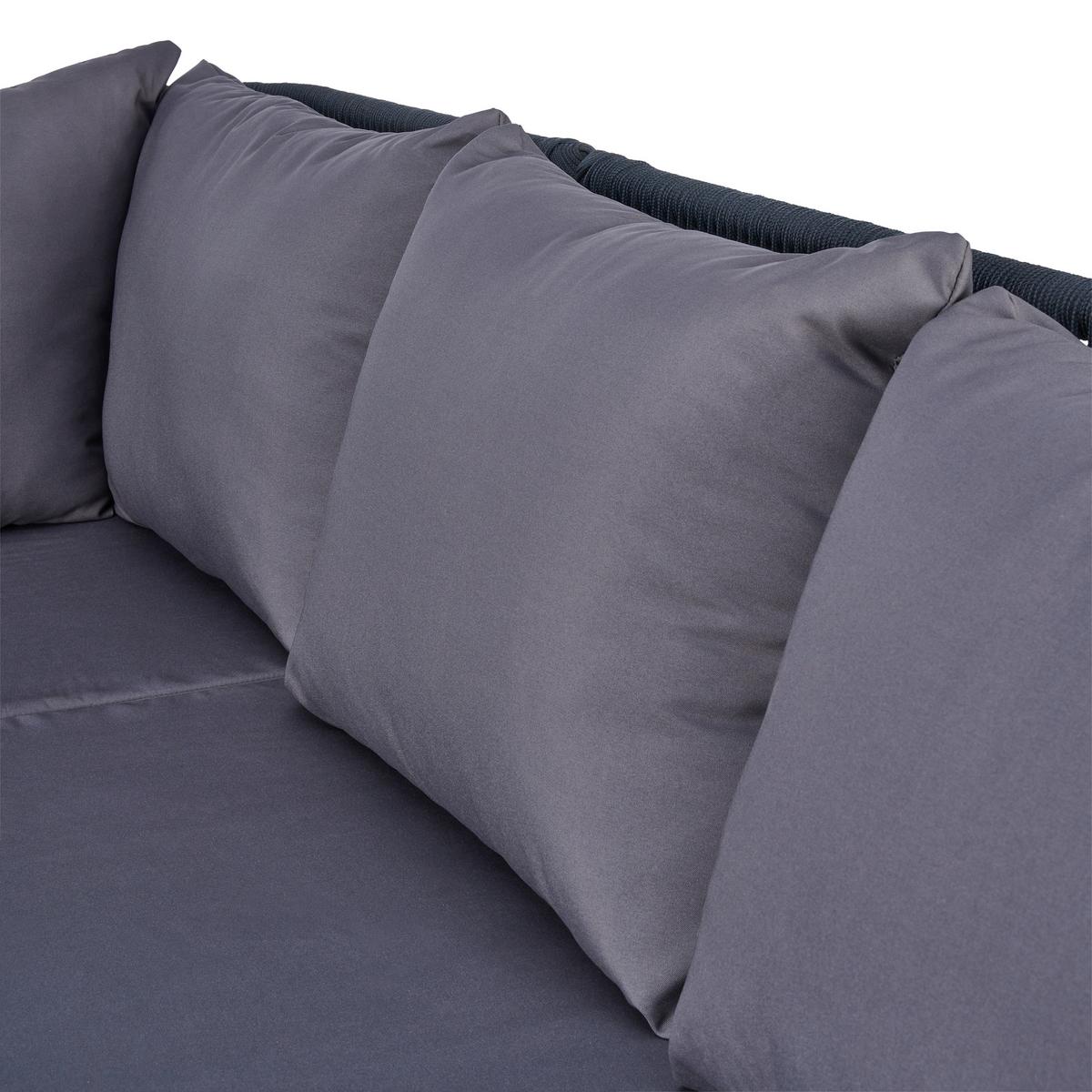 Lounge Garnitura Trendy, Barva Akacije, Antracit - siva/antracit, Moderno, kovina/tekstil (199/199cm)
