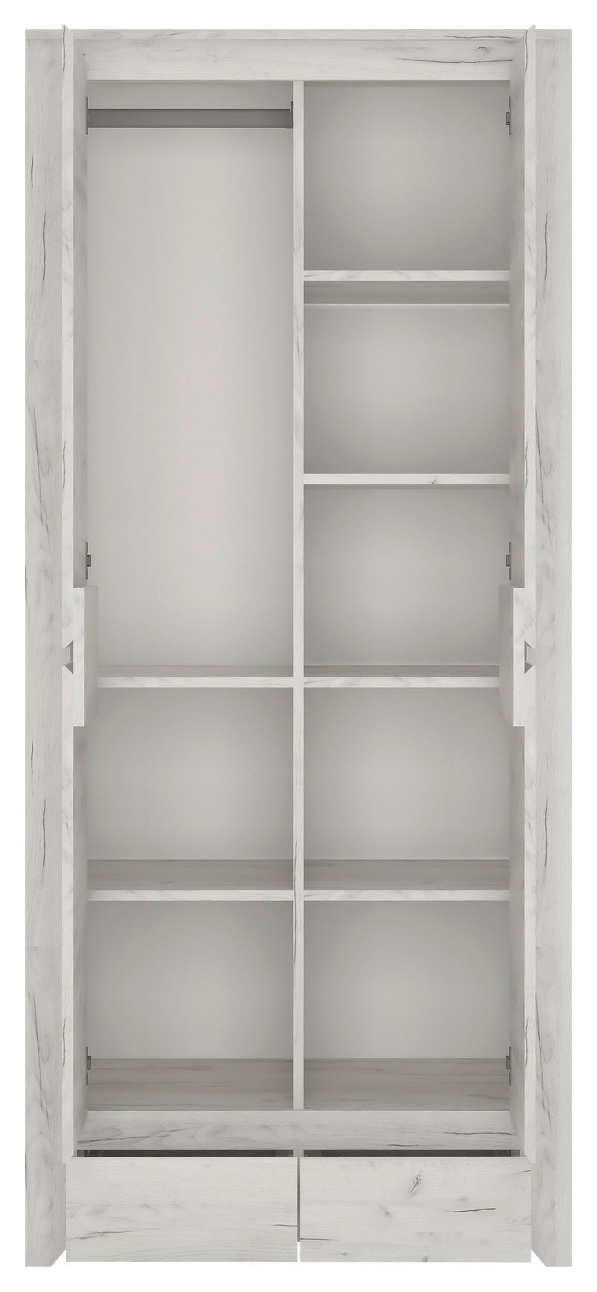 Ormar S Klasičnim Vratima Angel - boje hrasta, Moderno, drvni materijal (84/190,5/58,2cm)