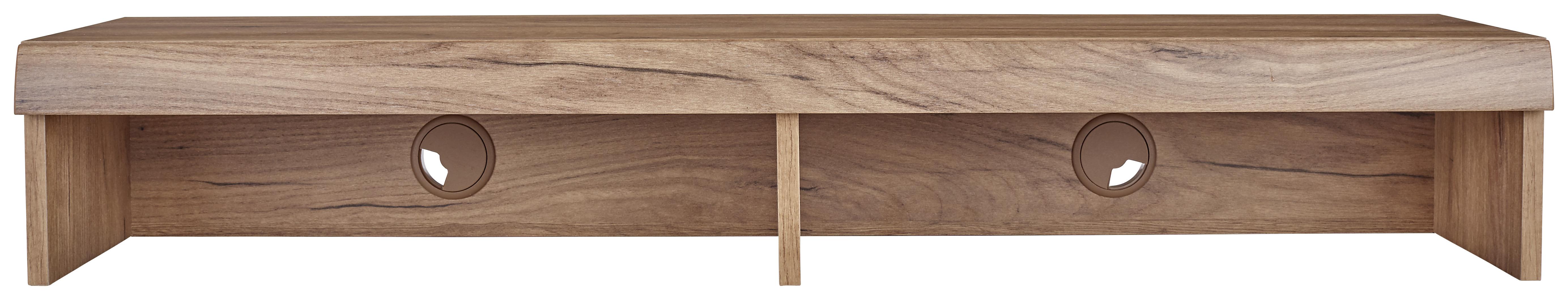 Nastavak Za Tv Avensis New - boje hrasta, Konvencionalno, drvni materijal (111,9/18,1/30cm) - Modern Living