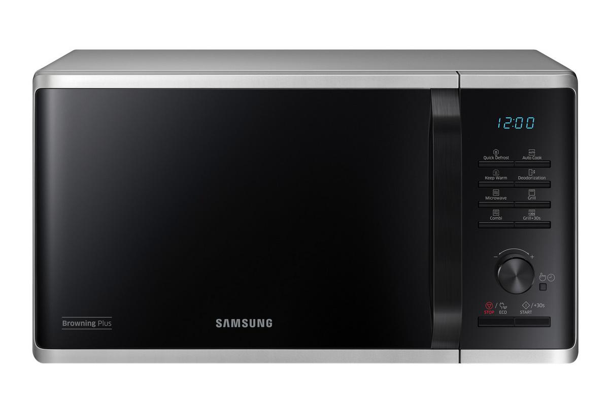 Mikrowelle Mg23k3505ak/sw - Schwarz, Basics, Keramik (48,9/27,5/39,2cm) - Samsung