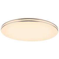 plafonnier LED DILAN - Weiss/Opal, Trend, Kunststoff/Metall (53/8cm) - Globo