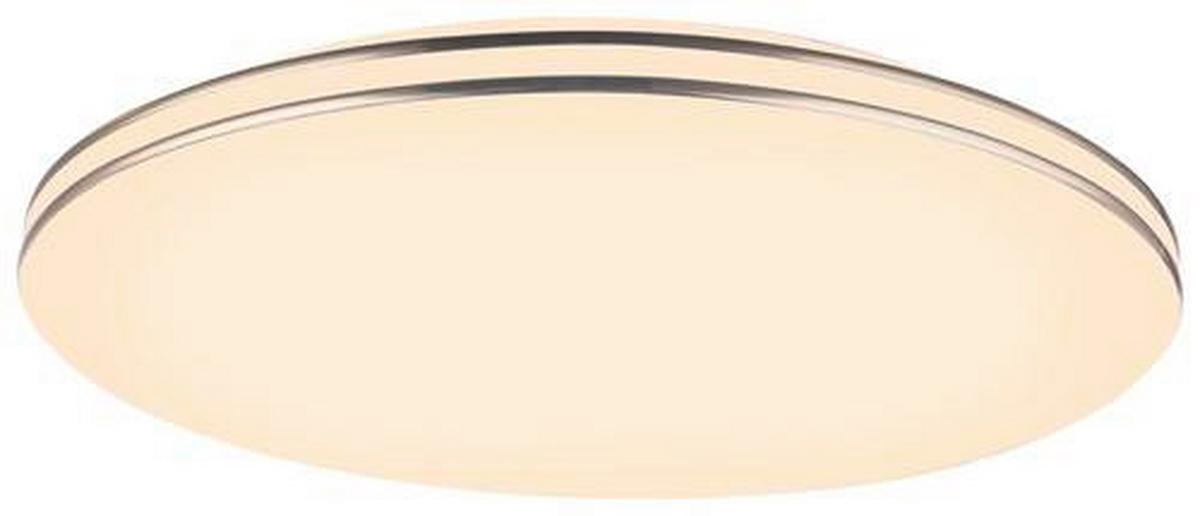 plafonnier LED DILAN - Weiss/Opal, Trend, Kunststoff/Metall (53/8cm) - Globo