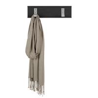 Hakenleiste in Schwarz - MODERN, Holzwerkstoff (37/10/3cm) - Mömax