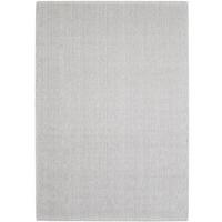 Tkana Preproga Loom, Srebrna, 120x170cm - srebrne barve, Basics, tekstil (120/170cm) - Novel