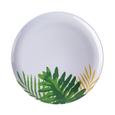 Teller Alisha L in Weiß - Multicolor, Kunststoff (25cm) - MÖMAX modern living