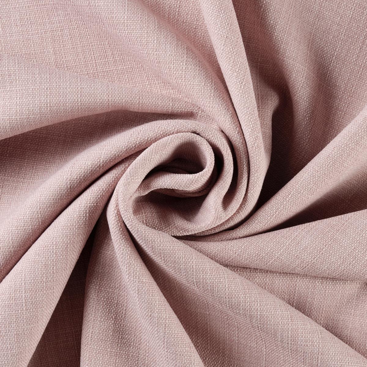 Fertigvorhang Leo Rosa ca. 135x300cm - Rosa, MODERN, Textil (135/300cm) - Premium Living