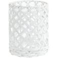 Lámpás Antonia - fehér, üveg/fa (11,5/11,5cm) - MÖMAX modern living