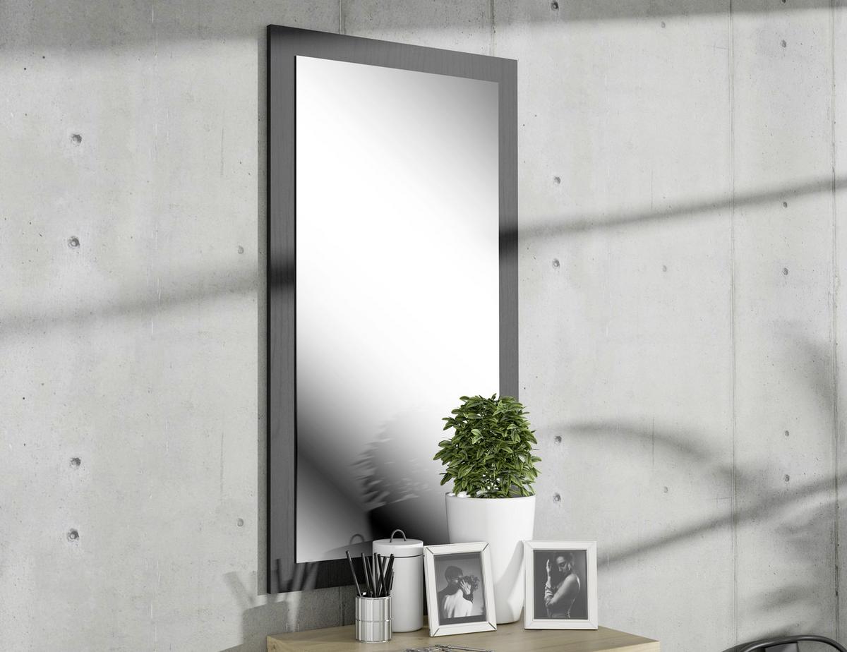 Spiegel "Trondheim" , Eiche - Eichefarben, Basics, Glas/Holzwerkstoff (54,4/100/1,9cm) - Livetastic