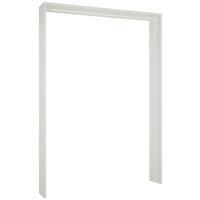 Passepartout Lago Weiß - Weiß, Holzwerkstoff (160/227/25cm) - Mömax