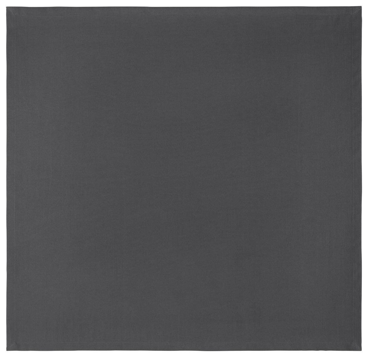 Față de masă Steffi - antracit, textil (80/80cm) - Mary's